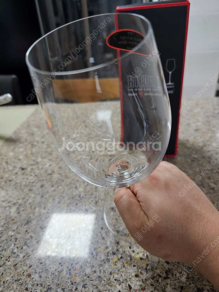 리델 명품 와인잔 RIEDEL Varietal specific (신세계 하남 와인클럽 구매) - 6개 보유--2