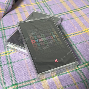 BTS 다이너마이트 Limited Edition Cassette