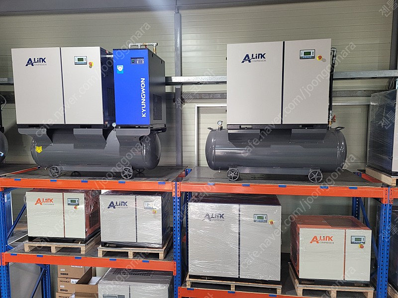 고급형 한신타입 콤프레샤 특가 판매)---10마력 콤프렛서 판매 제작 중고콤프레샤전문 이미지