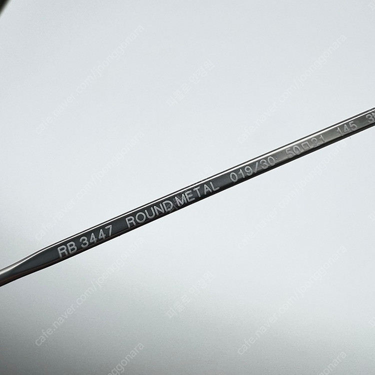 레이벤 RB3447 019-30 50 새상품 풀박스+바우처 10만원 이미지