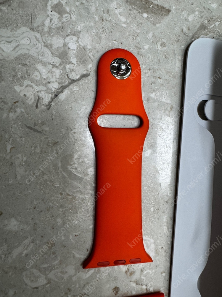 애플워치 에르메스 스포츠 스트랩 41mm 오렌지 오랑쥬 이미지