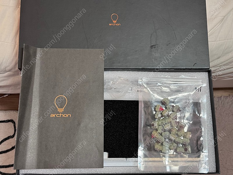 아콘 fx2 체리 갈축 (신슐 흡음제, 스태빌 윤활) 이미지