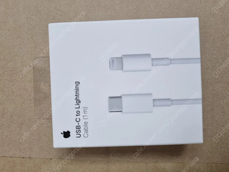 애플정품 어댑터 케이블 충전기 C타입 미개봉 이미지