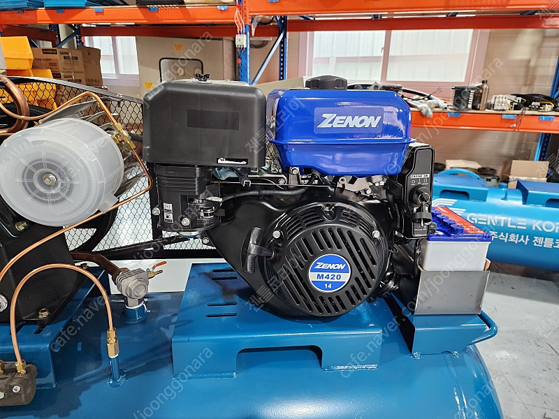 출장 정비용 중고압 10마력 400리터엔진 콤프레샤 판매/중고콤프레샤 전문 이미지