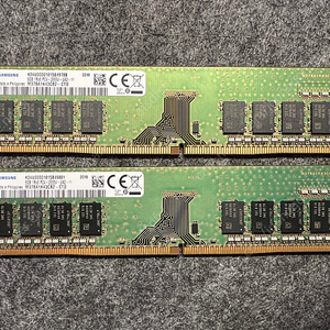 DDR4 2666mhz 8GB 2개 팝니다