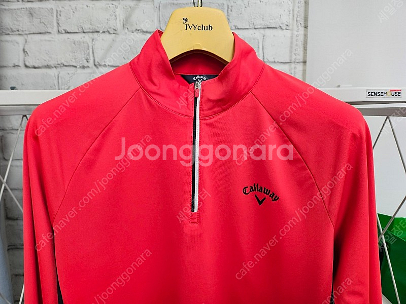 캘러웨이 남성 골프티셔츠 초경량 하이넥 골프티 (95)...--2