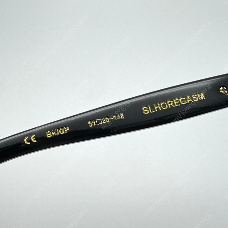 (특가,급처) 크롬하츠 안경 슬로가즘 BK GP 새상품급 이미지