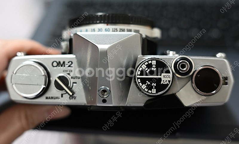 올림푸스 olympus om-2 실버 바디 팝니다.--2