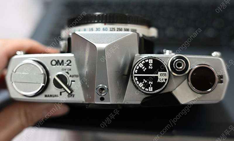 올림푸스 olympus om-2 실버 바디 팝니다. 이미지