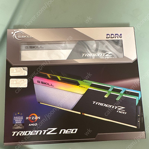 G.SKILL 지스킬 3600C18D-64GTZN TRIDENT Z NEO 64GB(32*2) 판매합니다.