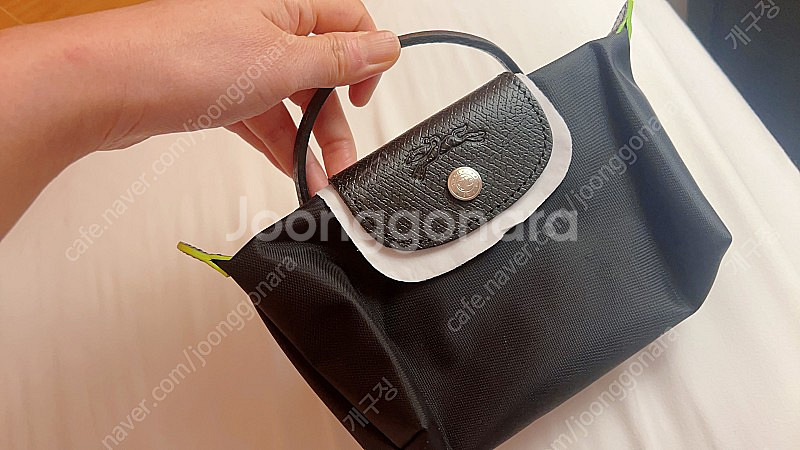 롱샴미니파우치 블랙 ( 새상품) 일본한큐백화점구입--0