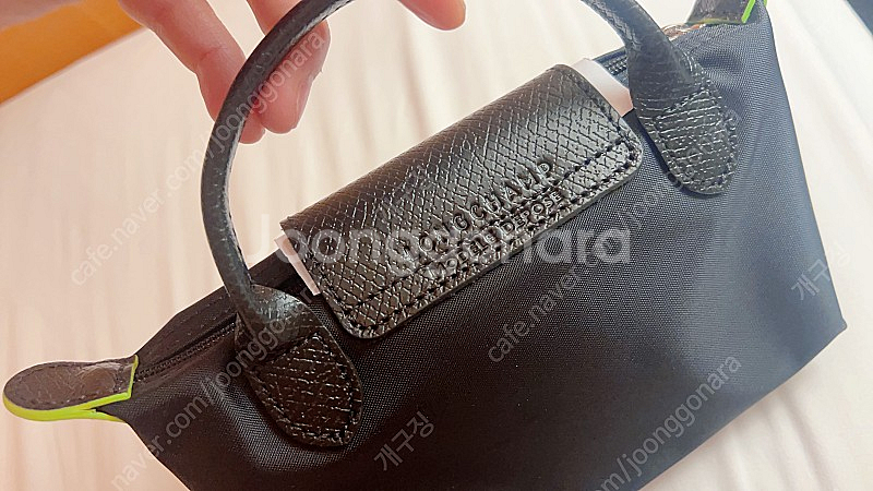 롱샴미니파우치 블랙 ( 새상품) 일본한큐백화점구입--4