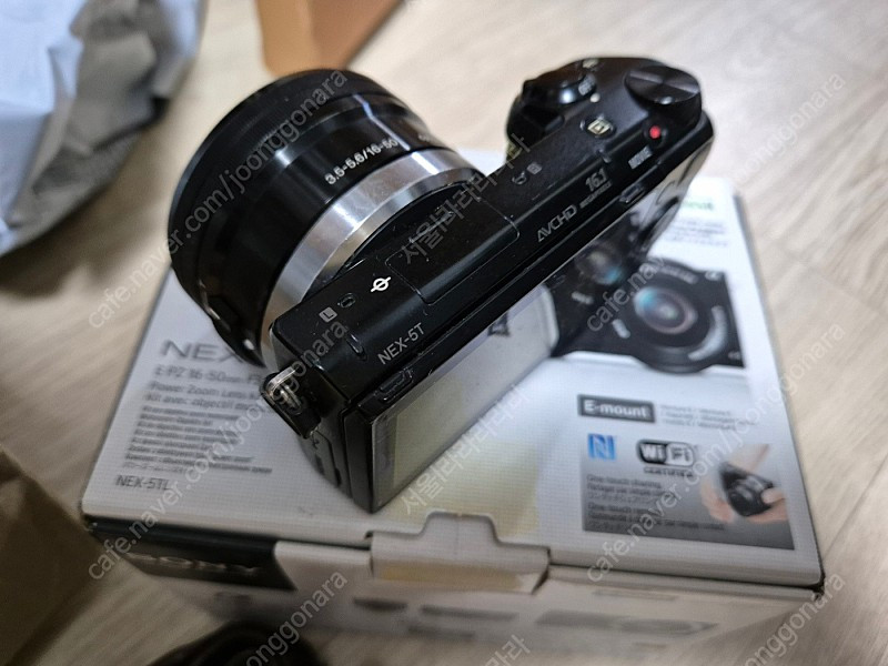 소니 미러리스 nex 5t 박스풀 팝니다. 이미지