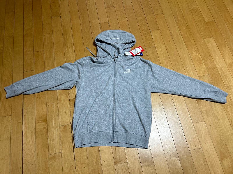 뉴발란스 트레이닝 후드집업 상의 새상품 판매합니다 사이즈 M 이미지