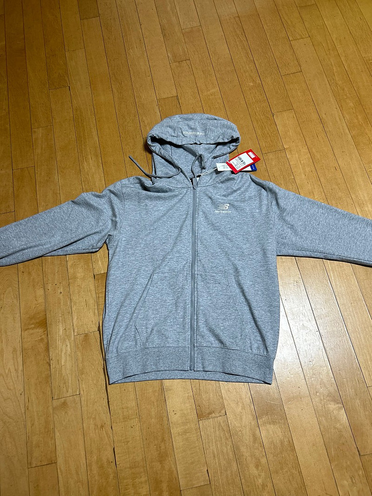 뉴발란스 트레이닝 후드집업 상의 새상품 판매합니다 사이즈 M 이미지