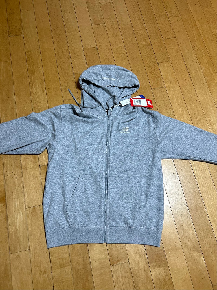 뉴발란스 트레이닝 후드집업 상의 새상품 판매합니다 사이즈 M 이미지