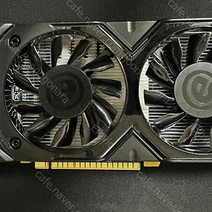 이엠텍 XENON GeForce GTX 750 Ti STORM X Dual OC D5 2GB 그래픽 카드 팝니다.