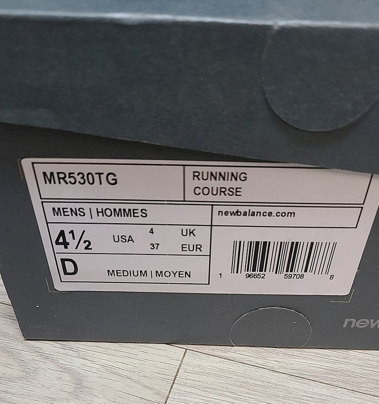 뉴발란스 530 프리미엄 빈티지 그레이 여성 225 이미지