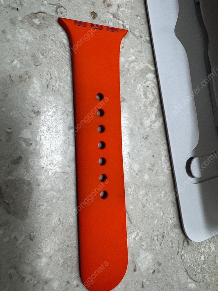 애플워치 에르메스 스포츠 스트랩 41mm 오렌지 오랑쥬 이미지