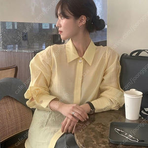 ged 게드 bolume blouse yellow