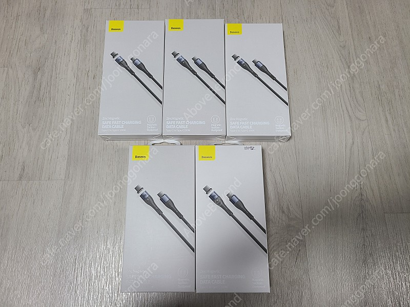 베이스어스 Baseus 100W 마그네틱 고속충전 케이블 판매. 자석 케이블 이미지