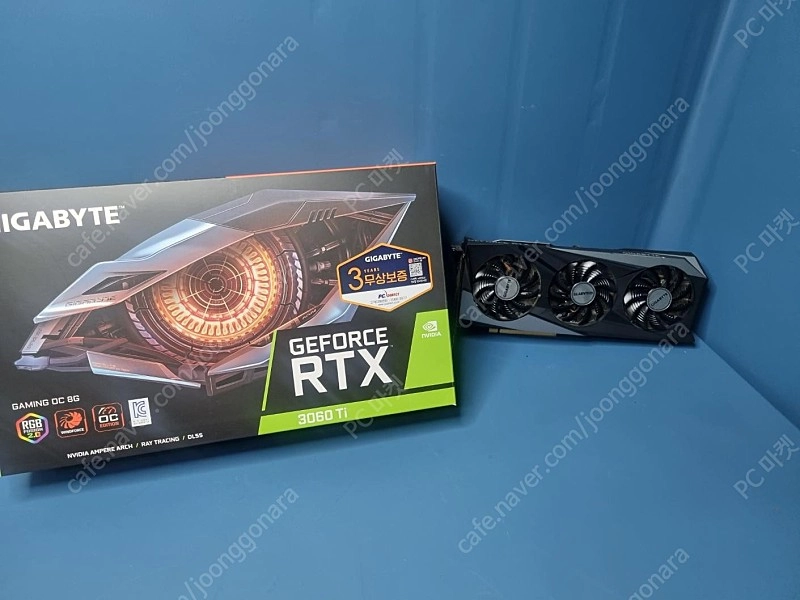 [판매] RTX3060 TI 기가바이트 갤럭시 게이밍/EX 화이트 판매 이미지