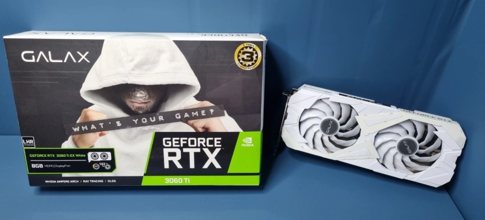 [판매] RTX3060 TI 기가바이트 갤럭시 게이밍/EX 화이트 판매 이미지
