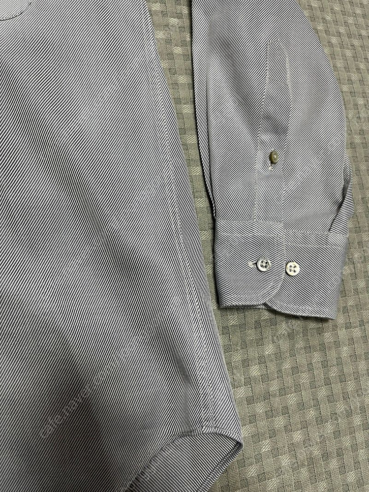 알마니 꼴레지오니 코튼 직조 셔츠 정품 이미지