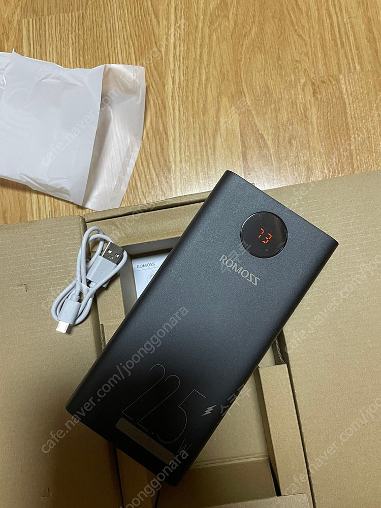 (새상품)로모스 특대용량 보조배터리 40000mAh 이미지