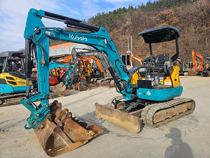 중고미니굴삭기 구보다 U20 2014년식 가동시간 7400시간 이미지