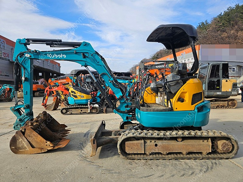 중고미니굴삭기 구보다 U20 2014년식 가동시간 7400시간 이미지