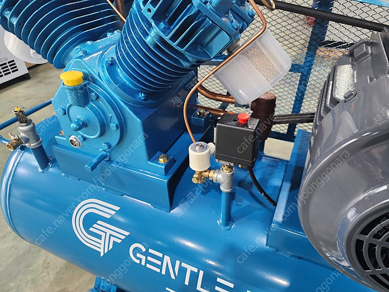 중고 최상급)-한신 15마력 500리터 콤프레샤 대용량 탱크장착형!~중고콤프레샤 전문 이미지