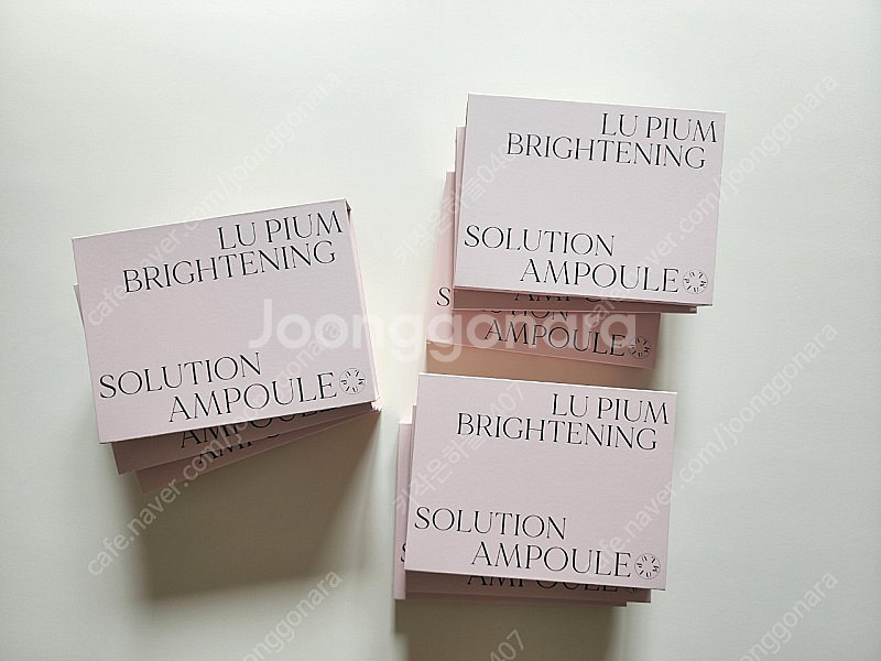 루피움 브라이트닝 솔루션 앰플 미개봉 새제품 판매합니다 (가격 최대한 낮췄어요)--0