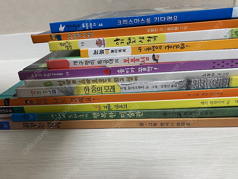 보리아기그림책(1~3,7~9), 두드려보아요, 누가내머리에똥쌌어, 달님안녕, 화물열차 이미지