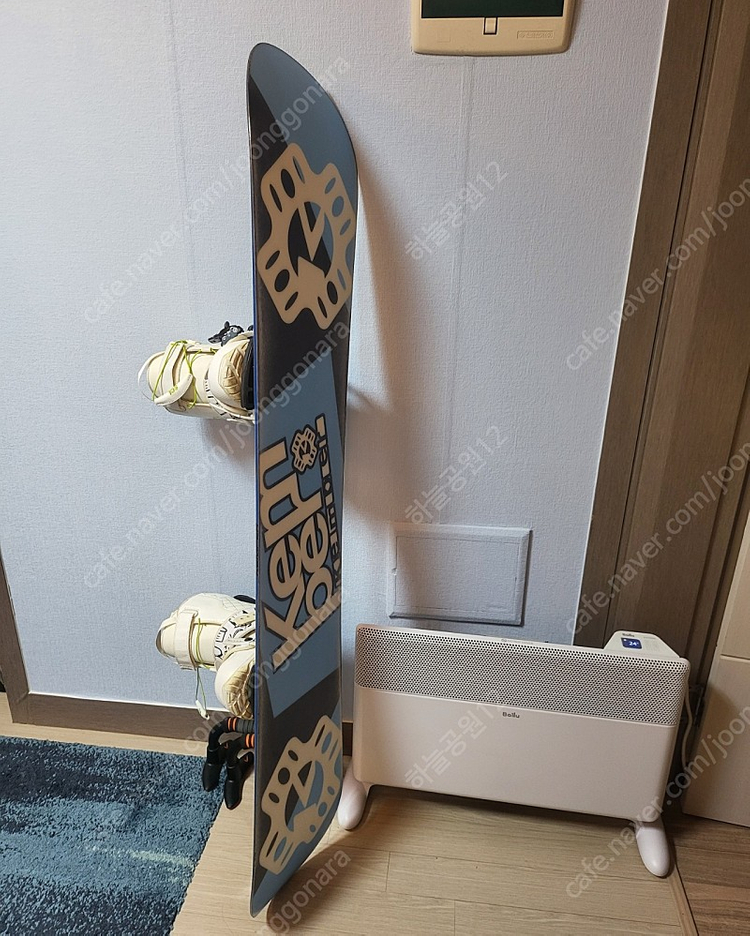 스노우 보드 풀셋(캠퍼 데크, 디럭스 부츠, 에이콘 바인딩) 판매 이미지