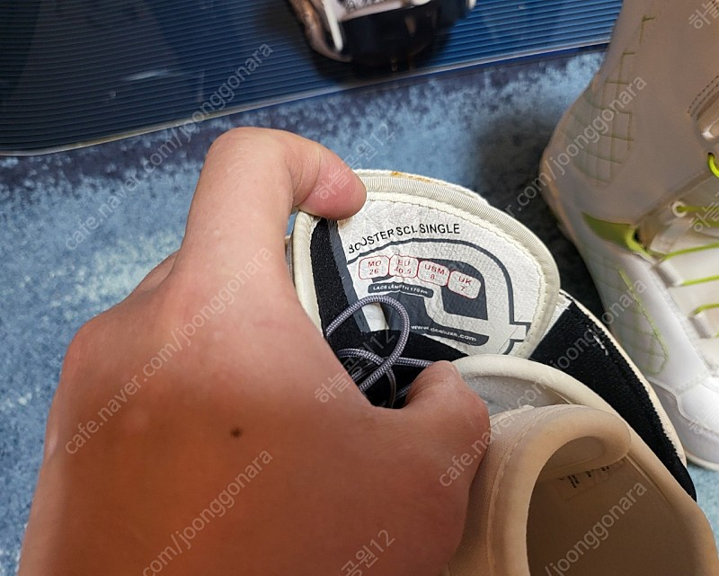 스노우 보드 풀셋(캠퍼 데크, 디럭스 부츠, 에이콘 바인딩) 판매 이미지