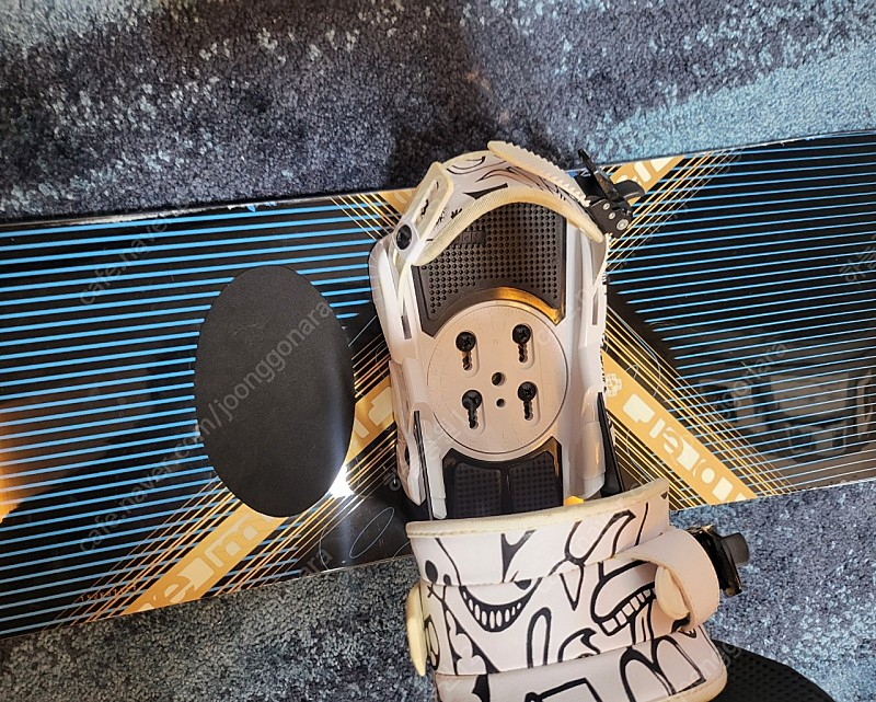 스노우 보드 풀셋(캠퍼 데크, 디럭스 부츠, 에이콘 바인딩) 판매 이미지