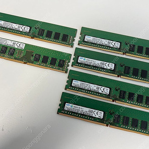 삼성전자 메모리 램 DDR4 8G 6개(2133P) 6개 판매