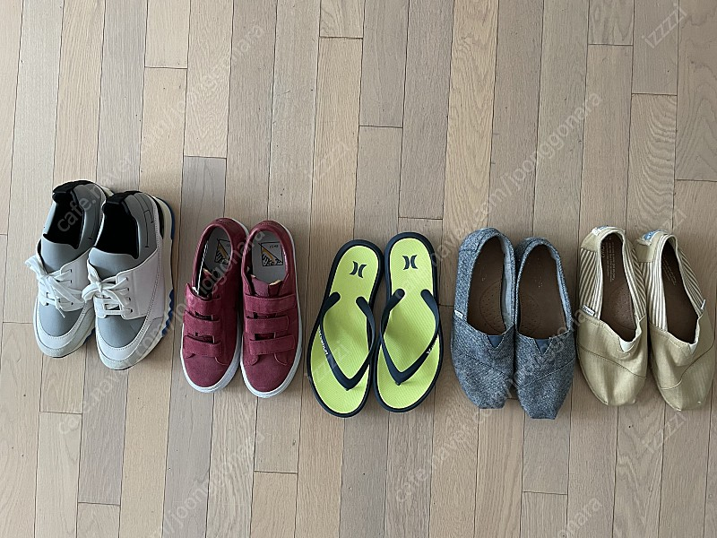 에르메스 남자스니커즈, 나이키 운동화, 조리, 로퍼 등등 이미지