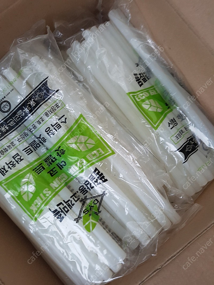 스틱형 핫멜트 접착제 글루건 실리콘심 700g×6p 2.5 배송비 별도 이미지