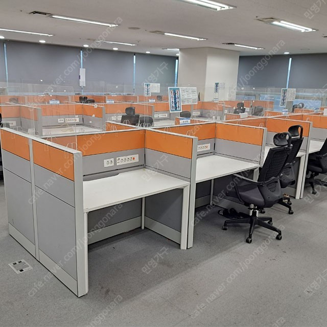 뷰로맥스 파티션, 책상, 의자 새로 들어왔어요 이미지