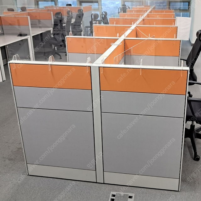 뷰로맥스 파티션, 책상, 의자 새로 들어왔어요 이미지