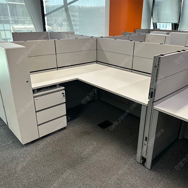 뷰로맥스 파티션, 책상, 의자 새로 들어왔어요 이미지