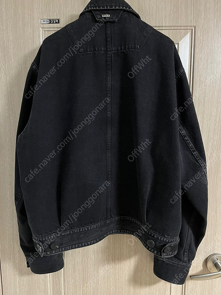 [50] 솔리드옴므 22FW 흑청 데님자켓--1