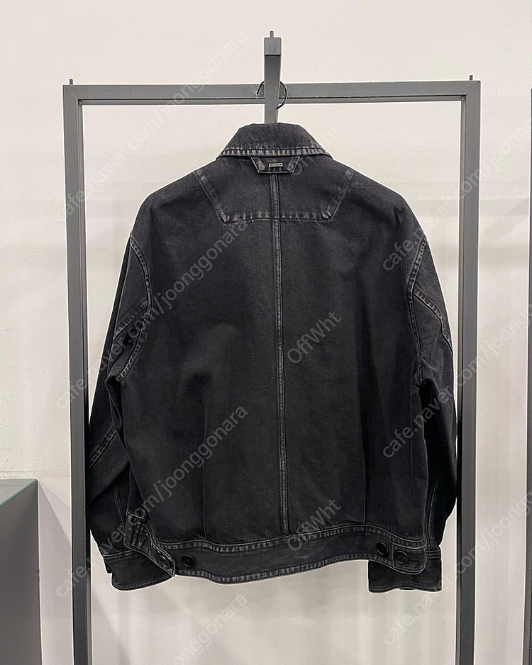 [50] 솔리드옴므 22FW 흑청 데님자켓--4