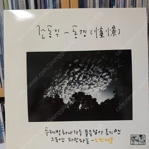 조동익 동경 lp 최초발매반