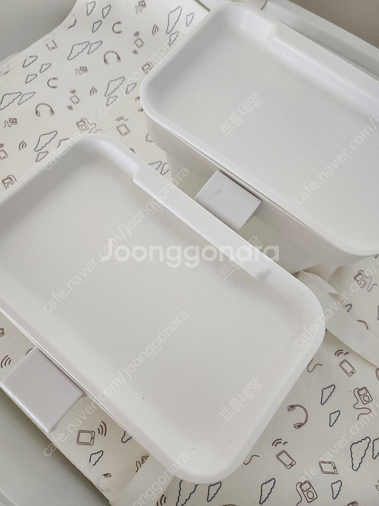소베맘 원목 기저귀갈이대 (원목모빌+휴지통2개+방수패드...--2