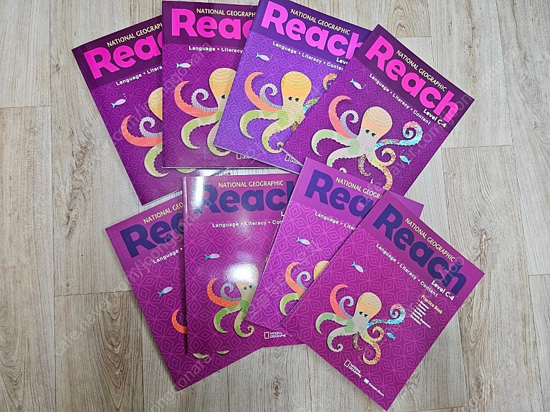 미국교과서 내셔널지오그래픽 리치 REACH B,C단계 이미지