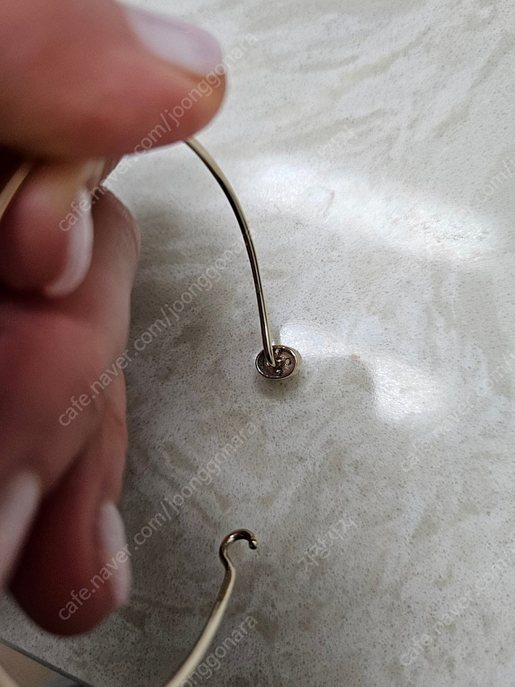 14k 꼬냑다이아 뱅글팔찌 이미지