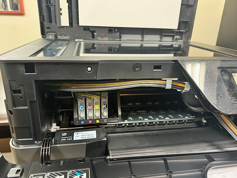 HP 8710 복합 프린터 팝니다. 이미지